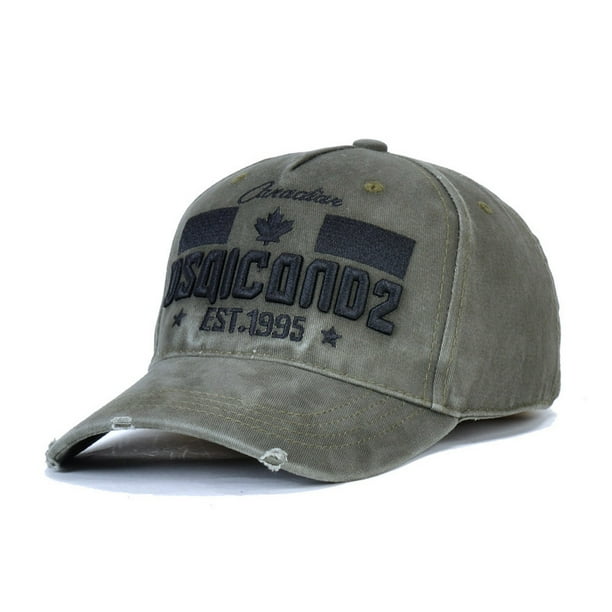 Gorra de béisbol DSQiconsDSS para hombre, gorra deportiva para exteriores, gorra Snapback