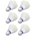 thumbnail image 3 of Cannon Sports Badminton Shuttlecocks – Medium Speed Nylon Badminton Birdies – Durable Plastic Shuttlecocks for Indoor Outdoor Badminton (White, 6 Pack), 3 of 4