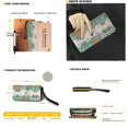 thumbnail image 5 of ZUXONGSY Boho Mandala Dragonfly Print 2 Pack Purse and Wallet Set for Women Fashion Handbags Top Handle Satchel with Matching Wallet Large Satchel Handbags for Shopping Work, 5 of 5