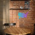 thumbnail image 3 of OUNONA 1Pack World Map Wall Decor Stencil For Home And Shop Decoration, 3 of 8