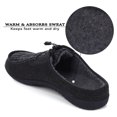 thumbnail image 4 of Oyang Men's House Slippers, Memory Foam Slippers with Arch Support, Orthotic Shoes for Indoor Outdoor, 4 of 9