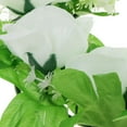 thumbnail image 4 of flores sepulcrales conmemorativas funerarias rosa de seda artificial tumba tumba cementerio sepulcro flor corona decoración Magideal flores sepulcrales conmemorativas funerarias, 4 of 7