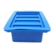 thumbnail image 3 of Bearachild Molde de mantequilla de 4 cavidades bandeja de silicona fabricante de mantequilla con tapa antiadherente para pan de maíz pastel de queso palo Herramientas y accesorios para hornear azul Bearachild HA006773-03, 3 of 6