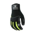 thumbnail image 3 of West Chester Pro Series 96652 Yeti Waterproof Winter Work Gloves - [1 Pair] Large, Synthetic Leather Palm, Spandex Backing, HI-VIS Safety Gloves, Black/ Neon Yellow, 3 of 3