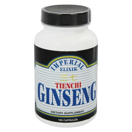 Imperial Elixir - Tienchi ginseng - 100 Capsules