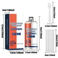 Metal Bonding Adhesive, Glue For Plastic, Metal Mending Glue Casting Glue Mending Agent