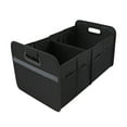 thumbnail image 5 of NFTIGB Car Trunk Organizer 55L High Capacity Folding Car Storage Box Oxford Cloth Automotive Cargo Storage Container for SUV Truck, 13x11x2.7 Inches / 33x28x7 cm, Black, 5 of 5