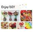 thumbnail image 4 of Botones de resina Haawooky 680 piezas, colores surtidos, 0,7-2,5 cm, 4 of 7