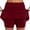 1#Wine Red, variant on Pickleball Short Golf Skirts Women,Clothing 2025 Women's Tennis Golf Skirts High Waisted with Pockets Inner Shorts for Athletic Skorts Sports Running Pickleball Black Tennis Skirts for Women L