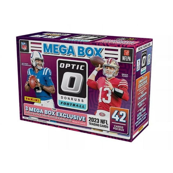 2023 Panini NFL Donruss Optic Football Mega Box! (Green Hyper Parallels)
