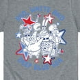 thumbnail image 3 of SpongeBob SquarePants - Red, White and Deep Blue Sea - Toddler And Youth Short Sleeve Graphic T-Shirt, 3 of 6