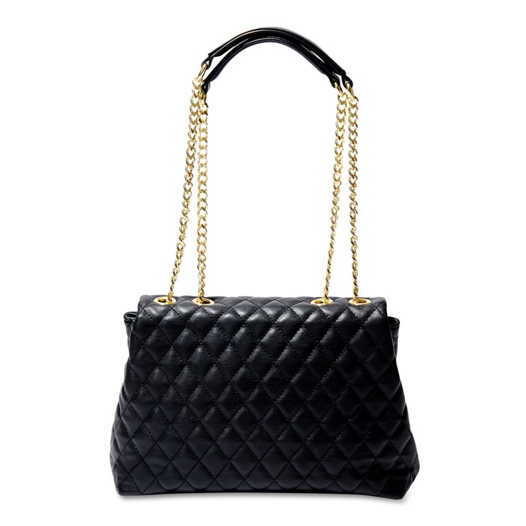 C.Wonder Eliana Quilted Vegan Leather Flap Shoulder Bag