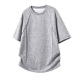 thumbnail image 4 of Luvrsol Big & Tall Mens T-Shirts Solid Crew Neck Basic Cotton Short Sleeve Tees Layering Shirts M-5XL, 4 of 4