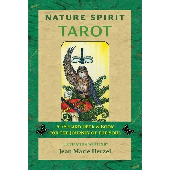 Nature Spirit Tarot: A 78-Card Deck and Book for the Journey of the Soul, (Paperback)