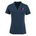 thumbnail image 2 of Women's-Cutter & Buck  Heather Navy St. Louis City SC Forge Heather Stretch Blade Top, 2 of 3