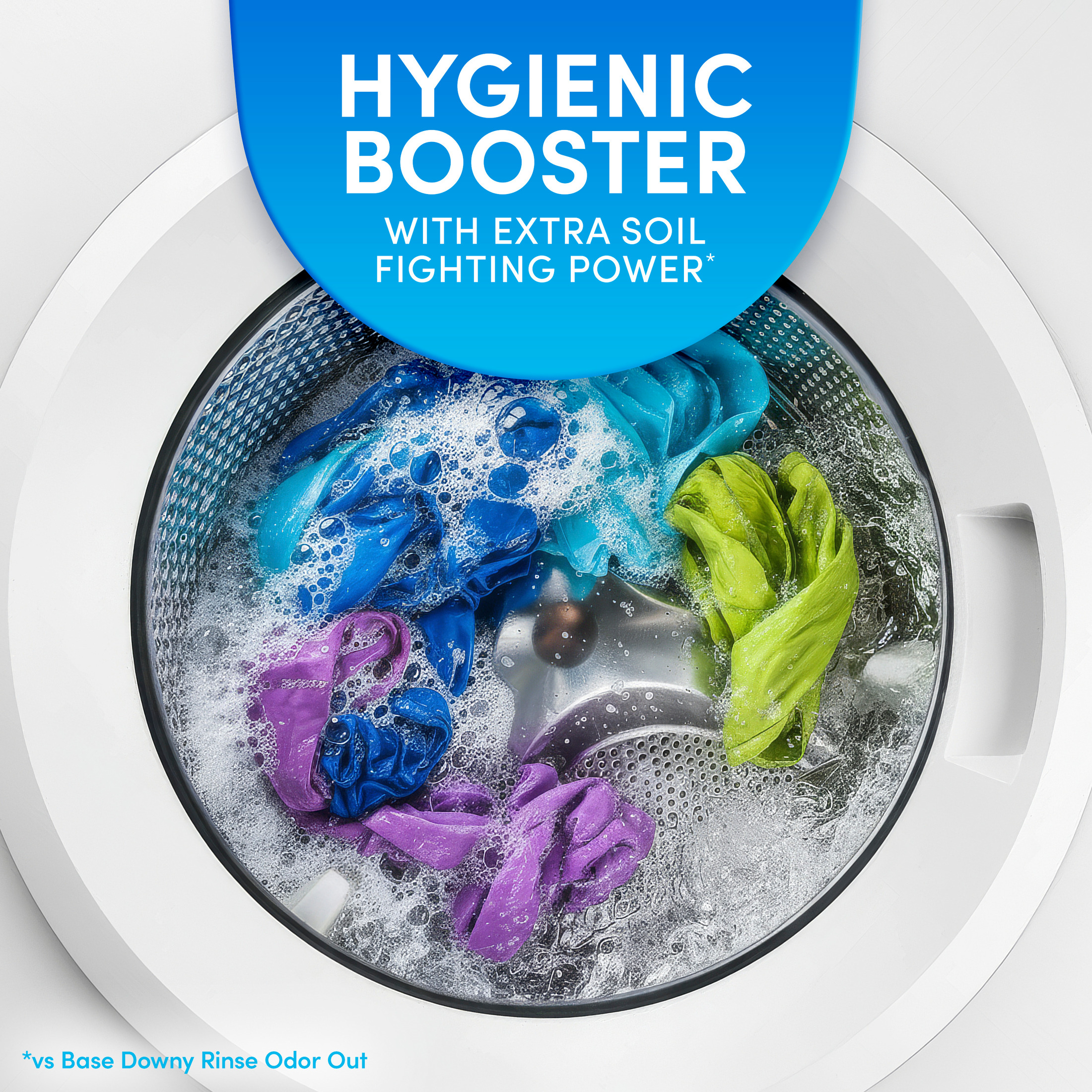 Downy Rinse Out Odor Laundry Rinse, Cool Cotton photo 3