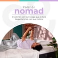 thumbnail image 2 of Colchón Individual Roomi Nomad Más Almohada De Memory Foam Ajustable, 2 of 5