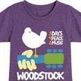 thumbnail image 3 of Woodstock - Guitar - 3 Days of Peace & Music - Toddler & Youth Girls Short Sleeve Graphic T-Shirt, 3 of 5