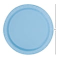 thumbnail image 6 of 55 Count 9IN Blue Dinner Paper Plates by Way To Celebrate, 6 of 6