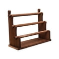 thumbnail image 4 of Sharplace Wood Bangle Bracelet Holder Watch Display Headband Holder Watch Rack Jewelry Organizer for Live Broadcast Store Jewelry Props 3 Tier, 4 of 9