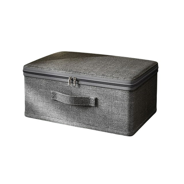 Photo Storage Box,Thickened Large Capacity Quilt Storage Bag - Self Contained Wardrobe Moving Packaging Organizer