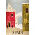 thumbnail image 2 of Art.com Vintage Travel to Spain Stretched Canvas Print Wall Art, 24" x 36", 2 of 4
