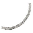 thumbnail image 2 of JOYARIS Pulsera Dama Esclava Trenzada Florentina Plata Ley 925 Talla Largo/Ancho: 18.5 cm x 4 mm PT-0000595, 2 of 4