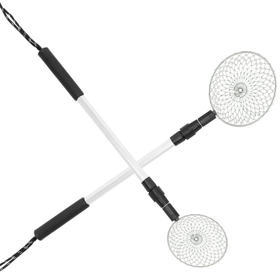 PAMINGONO 2Pcs Aluminum Alloy Scoop for Sand Filtration and Shelling Tools for Beach Enthusiasts 5.5x5.5x0.5in