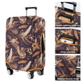 thumbnail image 5 of Stretch Luggage Cover XL(29-32in)– Elastic Travel Suitcase Protector with Handle Openings & Bottom Closure, Washable Polyester Spandex Cover for 18"-32" Suitcases, S/M/L/XL Size, 5 of 6