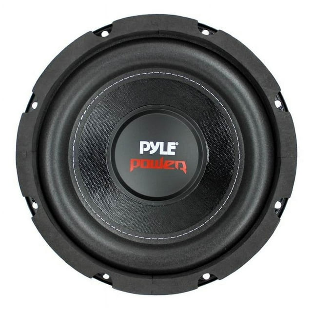 PYLE PLPW8D Subwoofer de 8" y 800 W para coche, potencia de subwoofer DVC de 4 ohmios, color negro