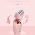 thumbnail image 3 of SUTENGDA Electric Razor  Facial Hair Removal for Women  2-in-1 Portable Double Head Shaver Razors Waterproof Wet & Dry Use  Painless Epilator at Home  Blue, 3 of 7