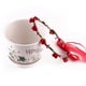 thumbnail image 2 of Diadema con decoración de rosas para niña, diadema floral para niña (roja), 2 of 7