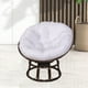 thumbnail image 4 of Cojín de asiento de columpio DYNWAVEMX 3 Cojines para Silla de Asiento de Patio Blanco y gris oscuro, 4 of 8