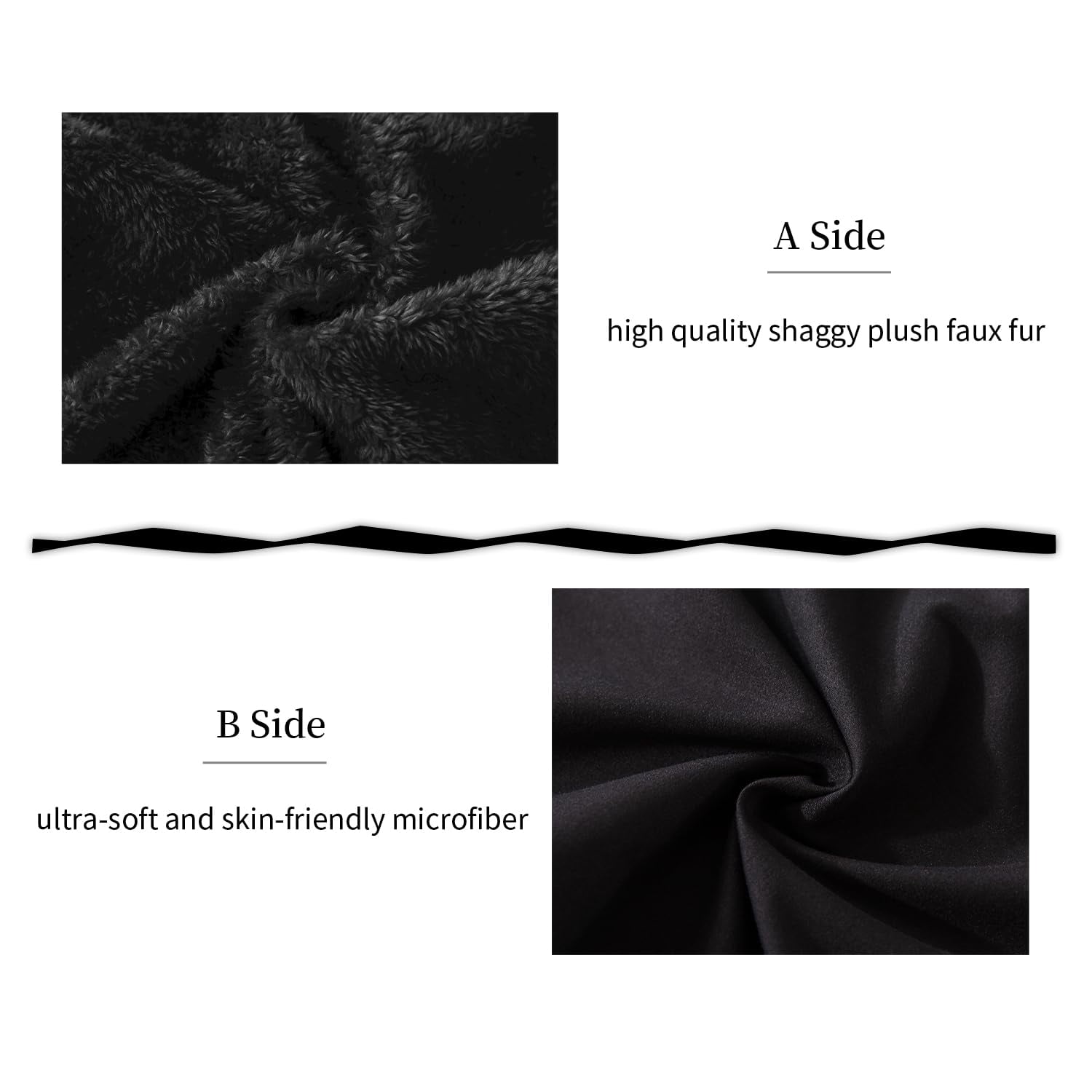 Memory Foam Body Pillow with Plush Fuzzy Cover Full-Length Support Pillow for Adults Soft Comfortable Sleeping Aid