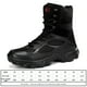 thumbnail image 3 of Zapatos Botas militares para hombre de senderismo con tobillo alto y cremallera lateral con cordones para acción de combate militar Likrtyny Tenis De Mujer Tenis De Hombre, 3 of 5