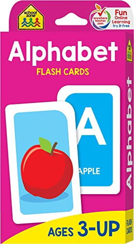 Flash Card Set: Flash Cards - Numbers 1-100 - School Zone + Alphabet Flash Cards (Ages 3 and Up)