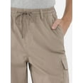 thumbnail image 4 of No Boundaries Twill Cargo Pants, Men’s and Big Men’s, Sizes XS-5XL, 4 of 5