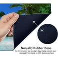 thumbnail image 6 of Tropical Paradise Sunshine Beach Coast Sea Palm Trees Mouse Pad 35.4 X 15.7 Inch XXL Full Desk Mousepad Extended Large Non-Slip Rubber Base Waterproof Big Keyboard Mat with Stitched Edges, 6 of 6