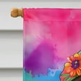 thumbnail image 3 of Hippie Animal Otter House Flag 28 in x 40 in, 3 of 5