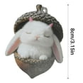 thumbnail image 3 of Adorno navideño de animales del bosque de 8 cm | Colgante navideño de acrílico | Decoración rústica de animales del bosque para árboles, coronas y centros de mesa | Regalo de temporada duradero, 3 of 5
