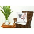 thumbnail image 2 of Rooster Strut Indoor/Outdoor Accent Throw Pillow 18" x 18", 2 of 4
