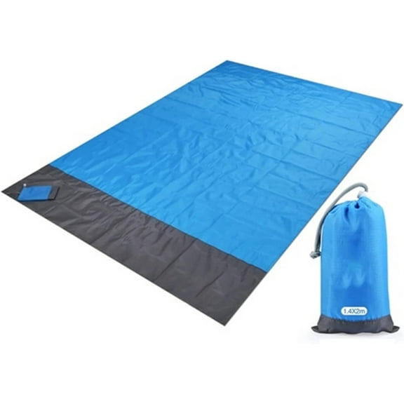 Sand Free Beach Blanket, Outdoor Waterproof Picnic Blanket, 79 X 55 in.