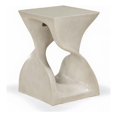 thumbnail image 1 of Meridian Furniture Jula Beige Table d'Appoint en Béton pour Intérieur/extérieur, 1 of 9