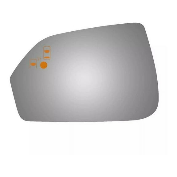 Left Door Mirror Glass - Compatible with 2013 - 2020 Lincoln MKZ 2014 2015 2016 2017 2018 2019