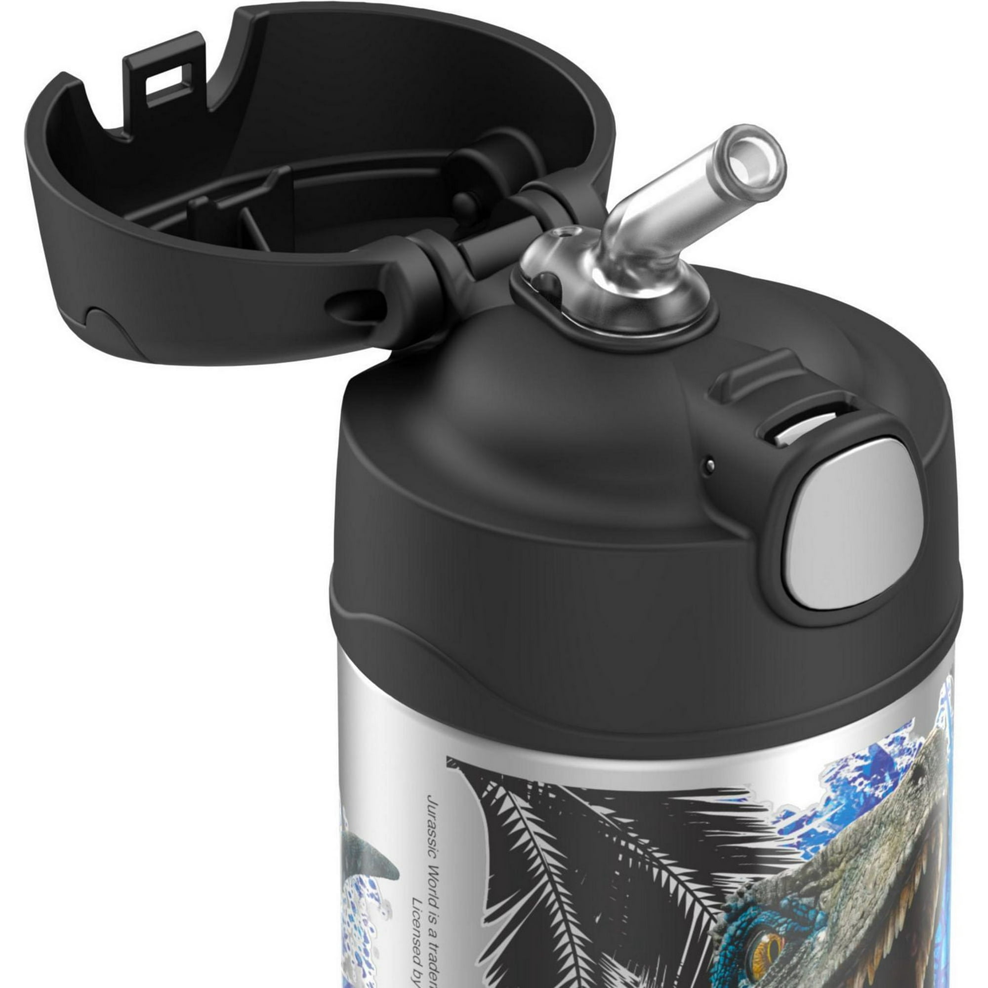 Thermos Funtainer Vacuum Insulated 12 Oz Bottle, Jurassic World - Main Image