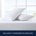 thumbnail image 2 of Juego de fundas de almohada Nautica Standard de algodón percal, 2 piezas, 2 of 4