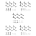 thumbnail image 1 of 30 Pieces Silver Acoustic Guitar Machine Heads Knobs Guitar String Tuning Peg Tuner(15 for Left + 15 for Right), 1 of 6