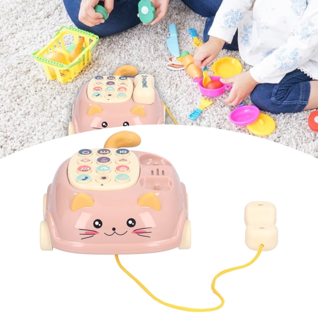 Teléfono De Conversación, Estable Y Duradero, Seguro, Práctico, Cultiva Las Habilidades Lingüísticas De Los Niños, Juguete Telefónico Para Niños Tempranos