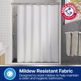 thumbnail image 5 of Arm & Hammer™ Waterproof Fabric Shower/Liner, 70x72, White, 5 of 6