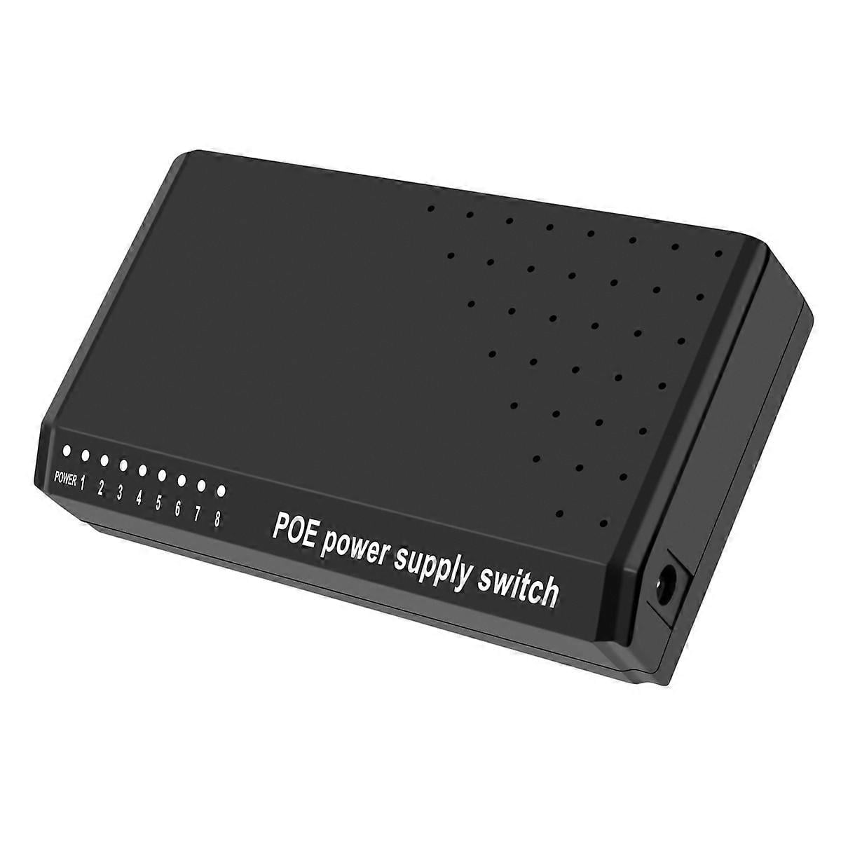Switch Power Injector Switch Injector Power Ethernet Without Power Adapter for Cameras ...